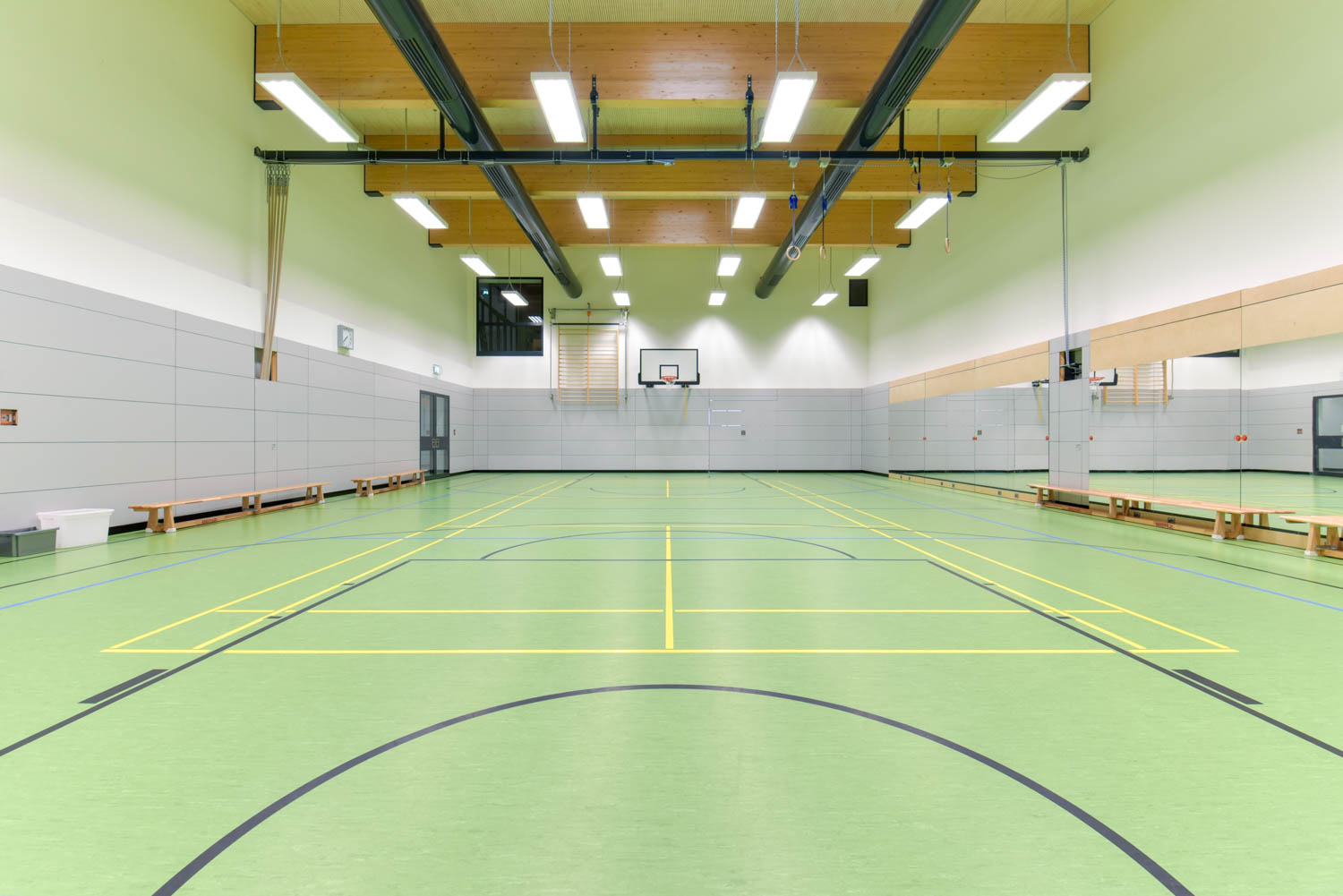 Foto der Sporthalle